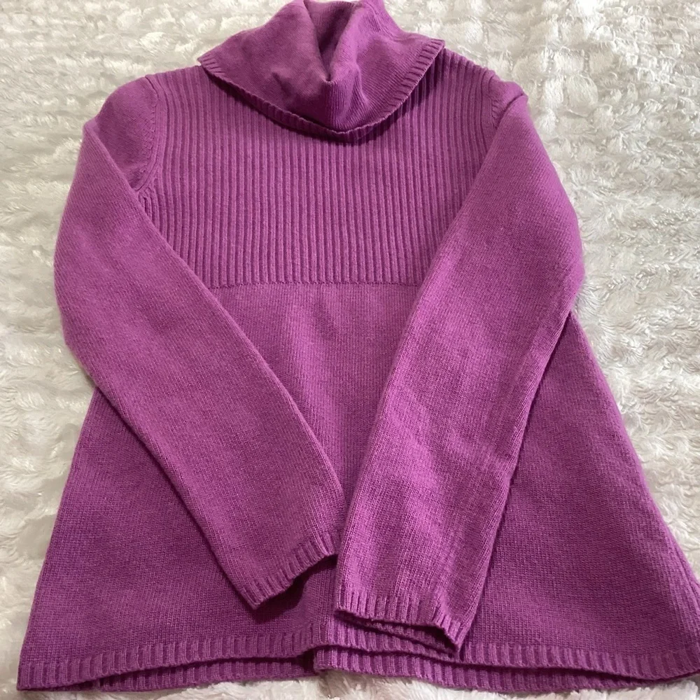 Banana Republic Luxury Cashmere Blend Cowl Neck Sweater S